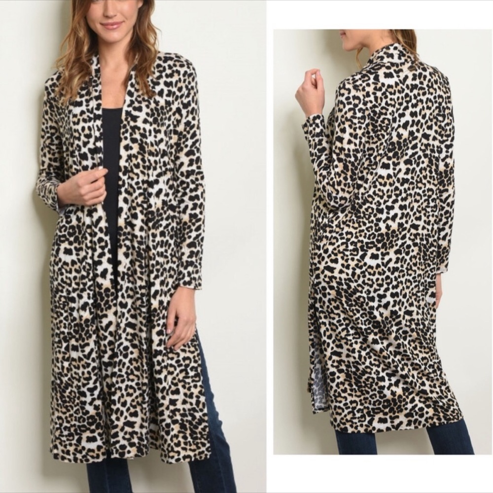 😍 JUST IN🤩 Leopard print lightweight cardigan